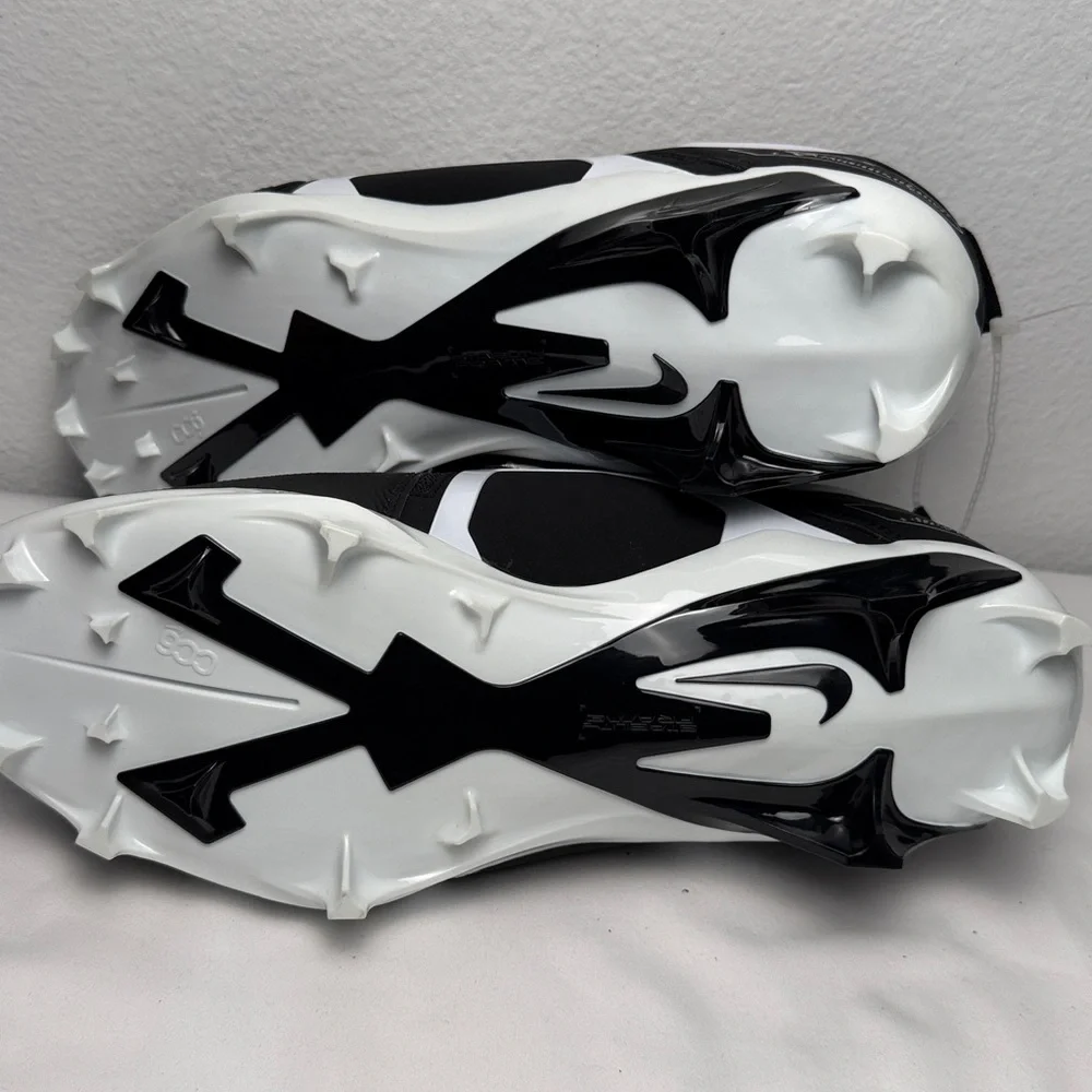 Nike‎ Alpha Menace pro 3 Black and White Sports Cleats FOOTBALL SZ 13 new no box